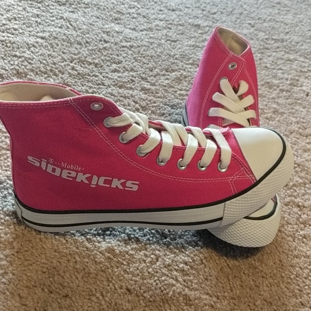 T-Mobile Magenta Converse High Tops